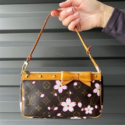 vintage louis vuitton canvas cherry|louis vuitton cherry blossom pochette.